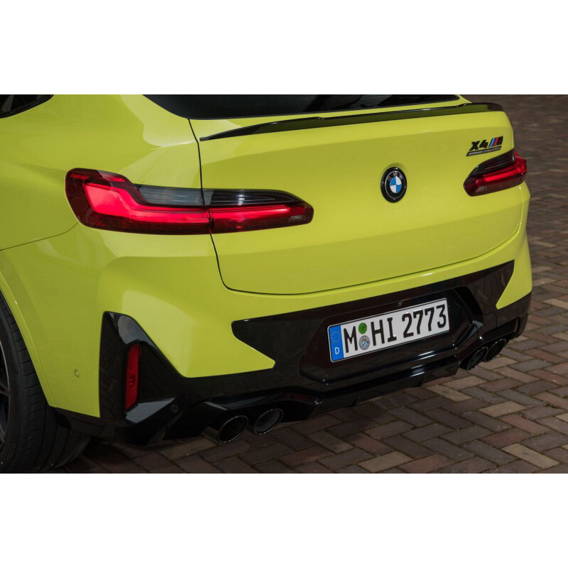 (B&amp;M精品）BMW德國原廠G02 X4升級 F98 X4M Competition尾翼 鴨尾 不分年份皆通用 附原廠膠