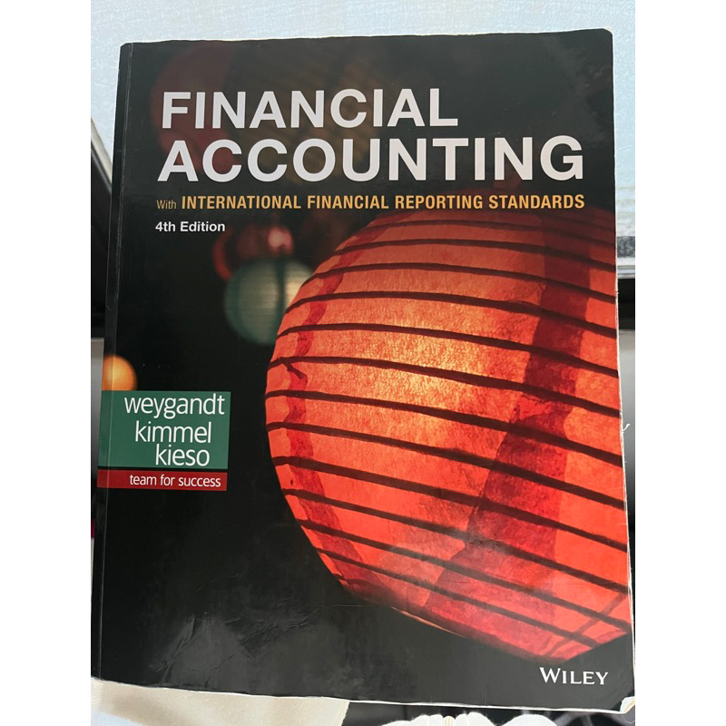 Financial Accounting 4e Weygandt 會計原文書 二手