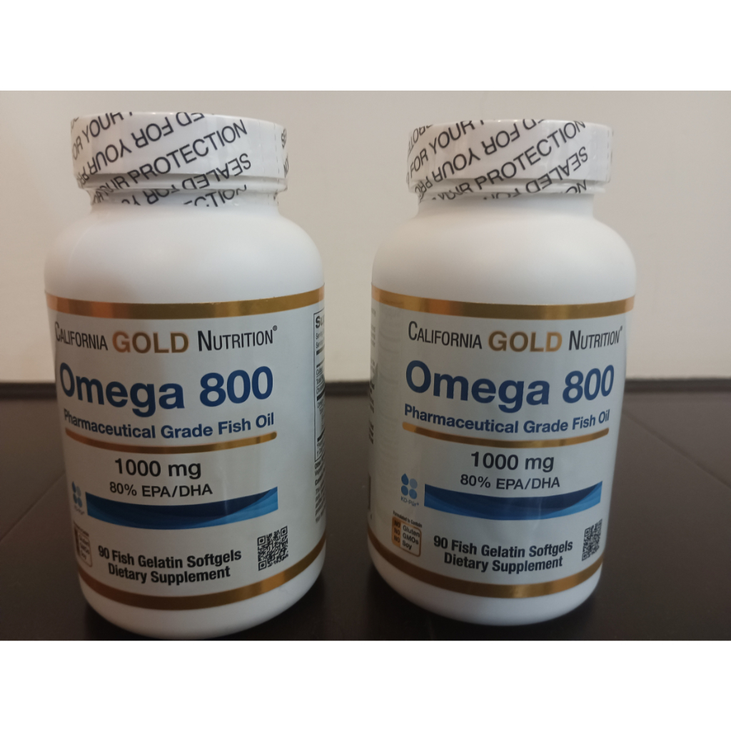 California Gold Omega800 高濃度 80% rTG德國魚油 90顆