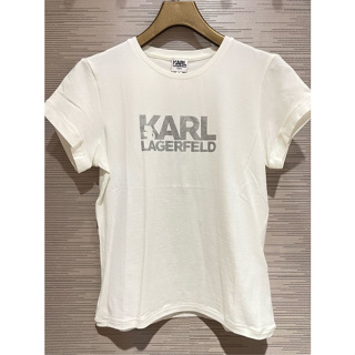 KARL LAGERFELD 卡爾拉格斐 滿版老佛爺 短T 短袖 T恤