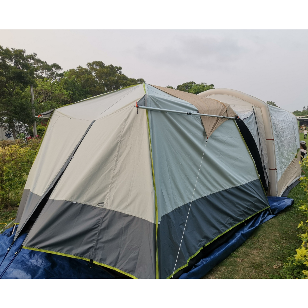 Turbo Tent Nomad 270遊牧民族六人帳篷+Turbo Tent 雙針營柱+噴火龍防潮地布(二手)