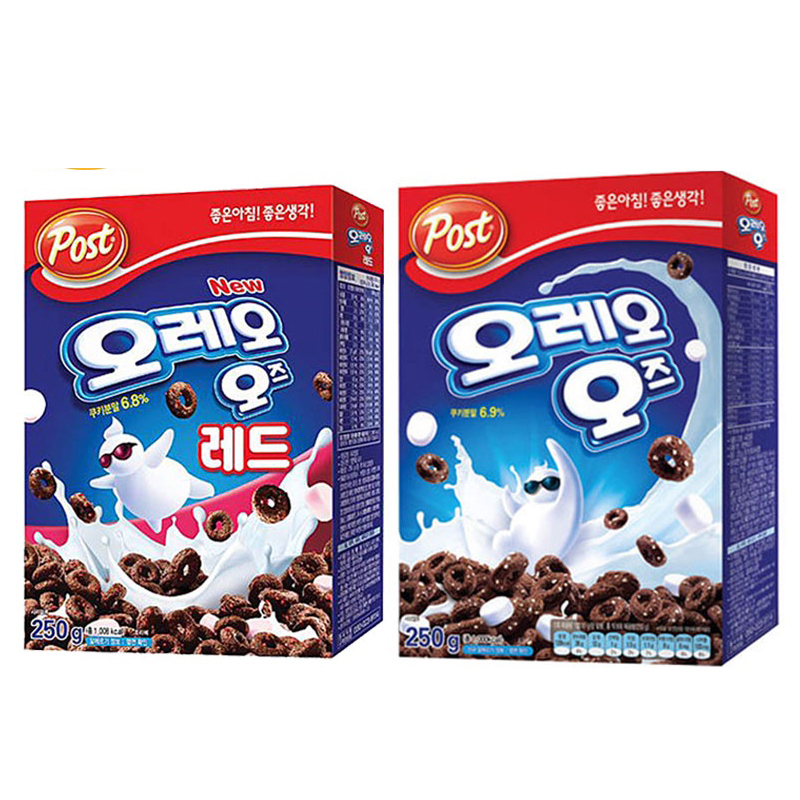 韓國限定 POST Oreo O’s 奧利奧 棉花糖巧克力球 250g【零食圈】燕麥 零食
