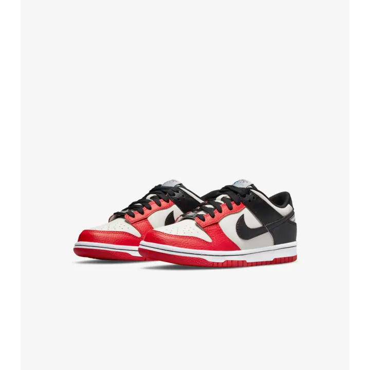 *米菲美國* Nike Dunk Low 白黑紅 大童版【DO6288-100】