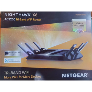 Netgear 夜鷹 X6 Nighthawk R8000 11ac 3200M極速 WIFI無線寬頻分享器