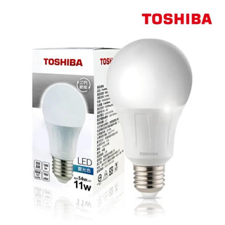 【燈聚照明】TOSHIBA LED燈泡 11W E27 燈泡 晝光色(白光)