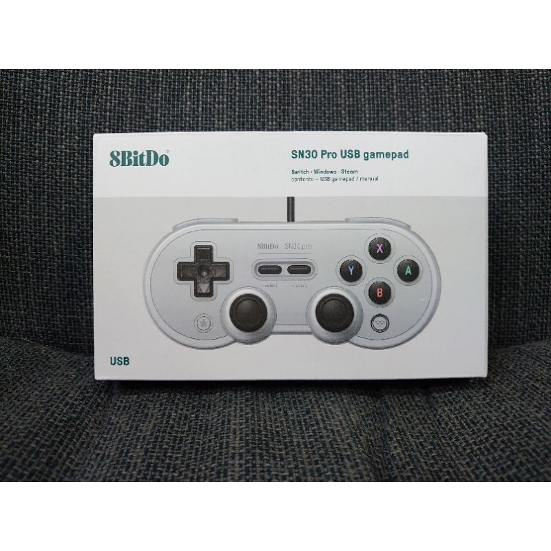 八位堂 8BitDo SN30 Pro USB 有線手把 震動