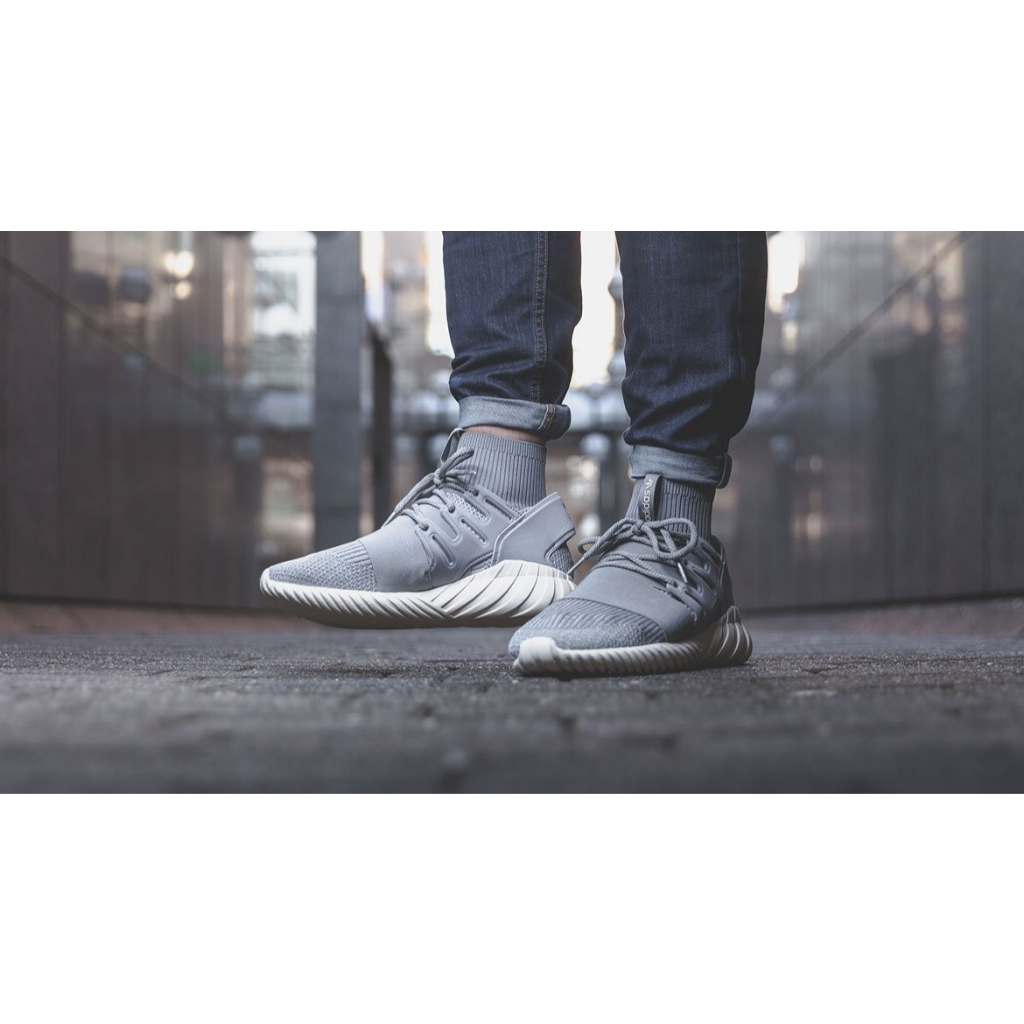 ADIDAS ORIGINAL TUBULAR DOOM PK PRIMEKNIT 3M GREY S74920