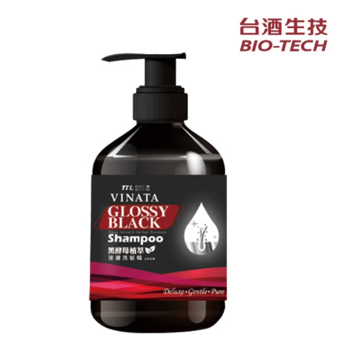 【台酒生技】黑酵母植萃強健髮洗髮精 500ml