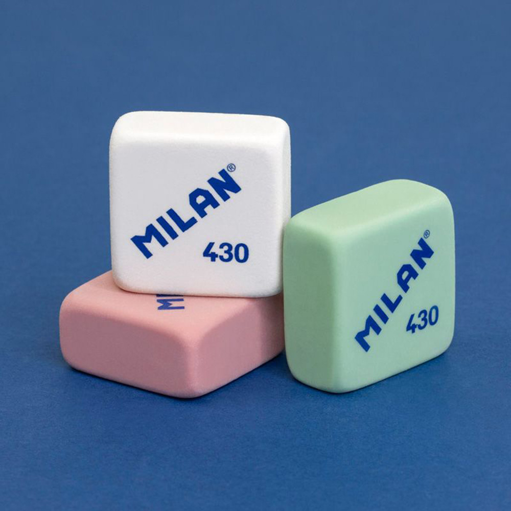MILAN 經典暢銷橡皮擦430【佳瑪】西班牙 文具 方便 安全 無毒 國小 學生 禮品 乾淨 eraser