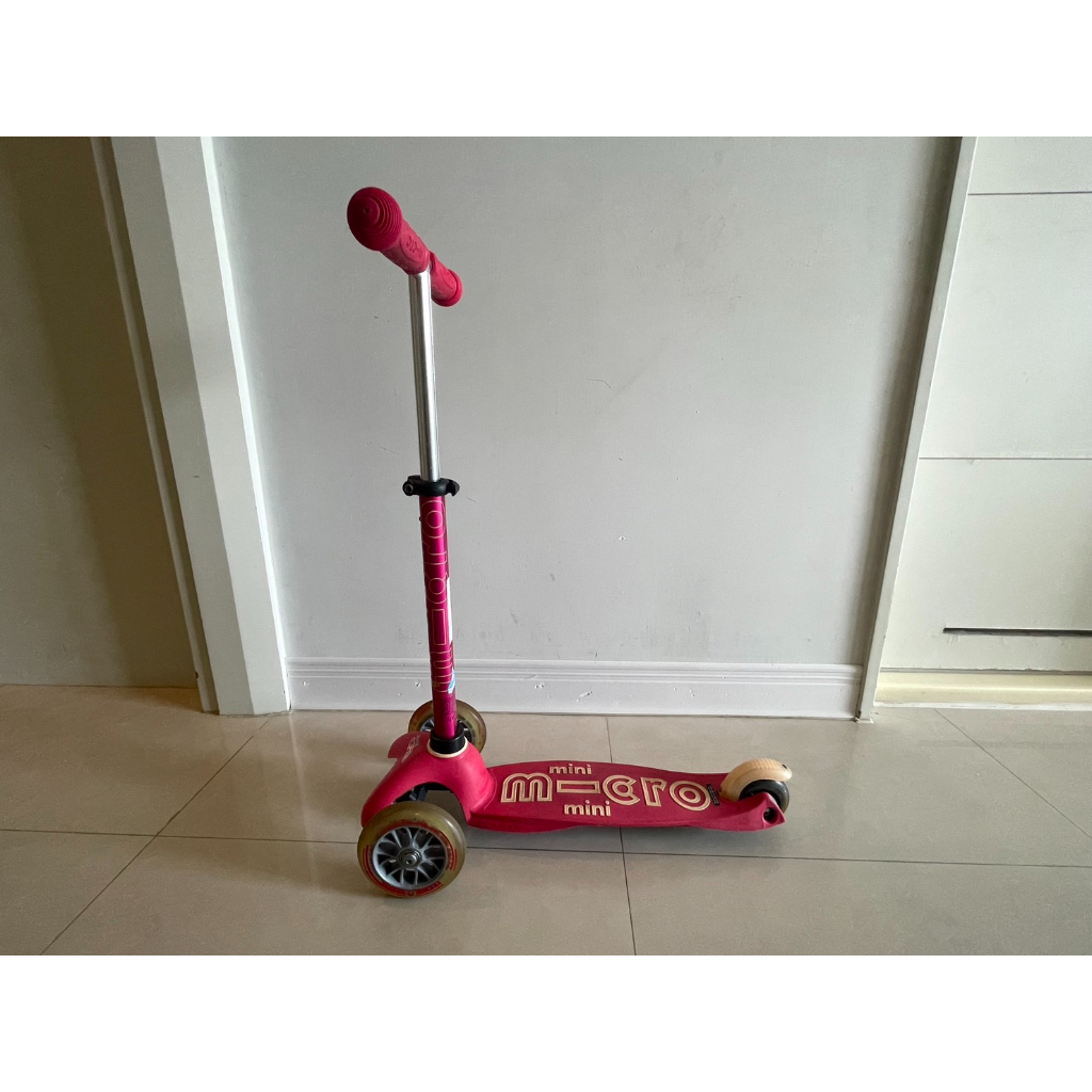 兒童滑板車 Mini Deluxe 基本款 (適合2-5歲) - 粉紅色(二手)