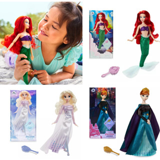 現貨🌺美國迪士尼官方正版 Disney 公主 冰雪奇緣 2 艾莎 安娜 小美人魚 娃娃 Frozen Elsa Anna
