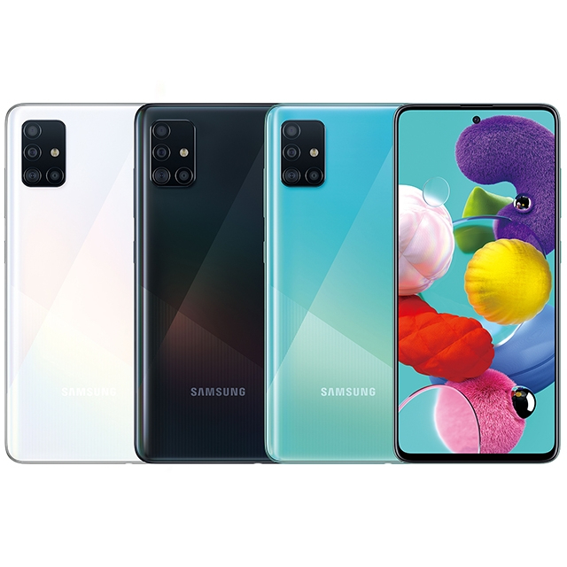 福利品 SAMSUNG Galaxy A51※6.5吋螢幕/123°超廣角鏡頭/4800萬畫素四鏡頭~萬華 倢希