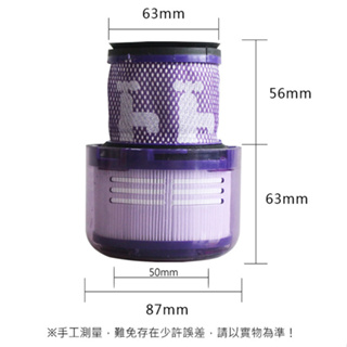 🔥隔日達Dyson 戴森(副廠)濾網 digital slim SV18 專用HEPA 後置濾網 二合一 前置後置