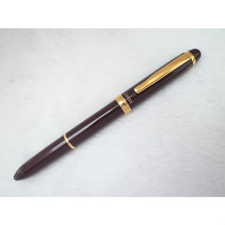 A122 1980s 百樂 日本製 小豆色2+1SR 粗桿 三用多功能筆(庫存新品但9成新品相)