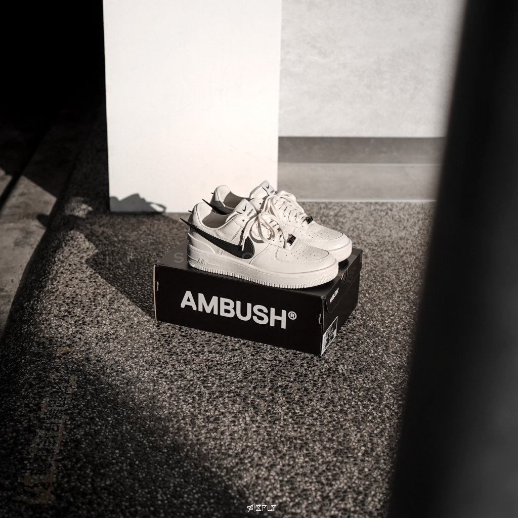 【Fashion SPLY】Ambush x Nike Air Force 1 Low 米白黑勾 DV3464-002
