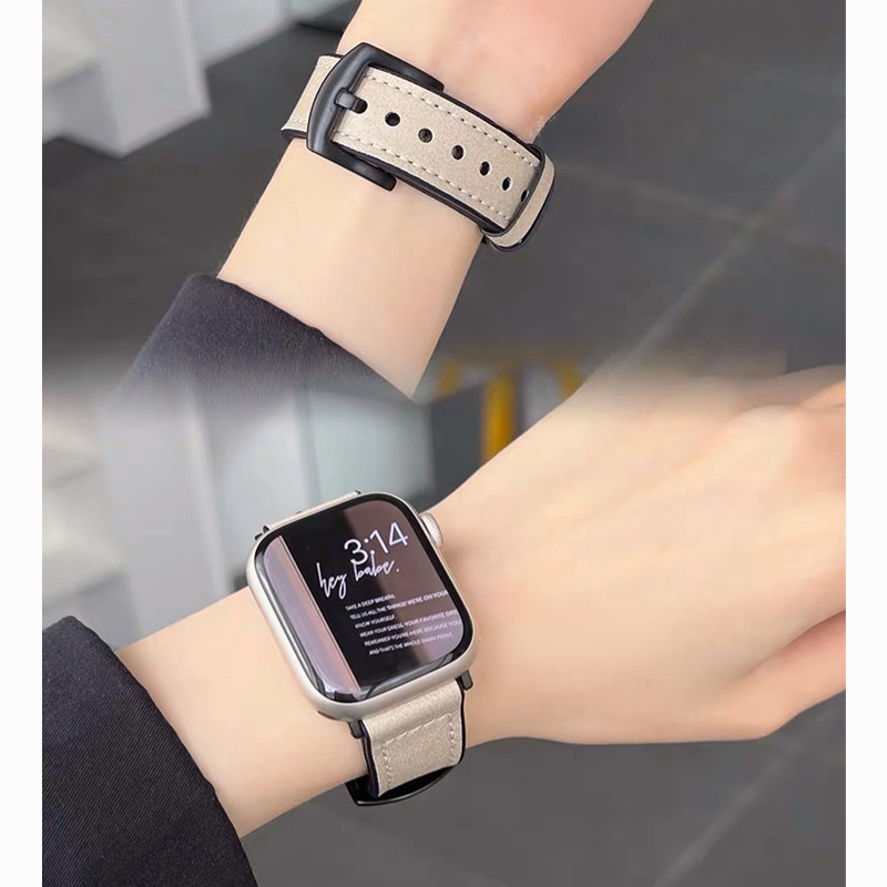 免運！S8/S7通用 愛馬仕同款 Apple watch錶帶 iwatch錶帶 蘋果錶帶 真皮錶帶 S8 SE專用錶帶