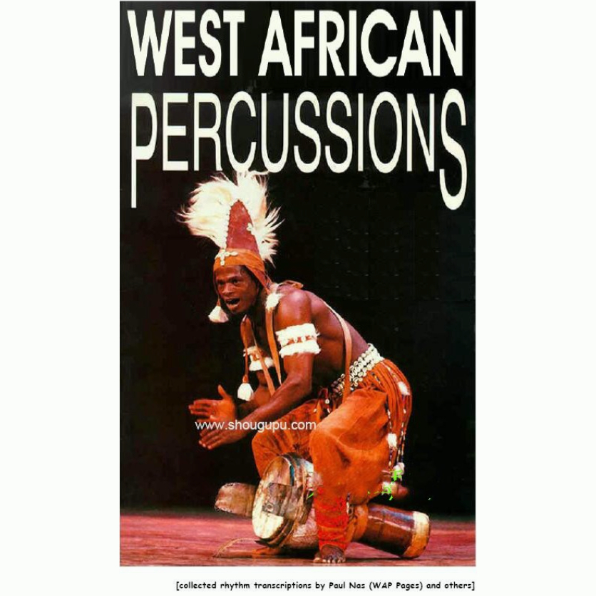 電子檔中英文West African Percussions西非打擊樂 非洲鼓手鼓基礎系統