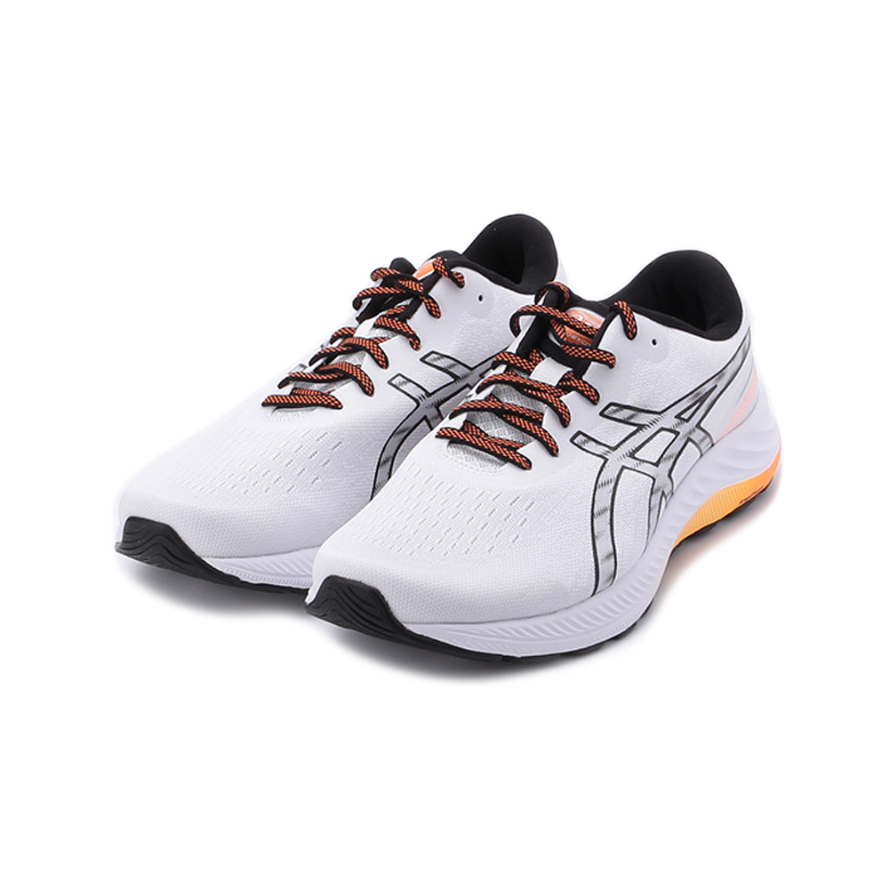 ASICS GEL-EXCITE 9 避震慢跑鞋  白橘 1011B680-100 男