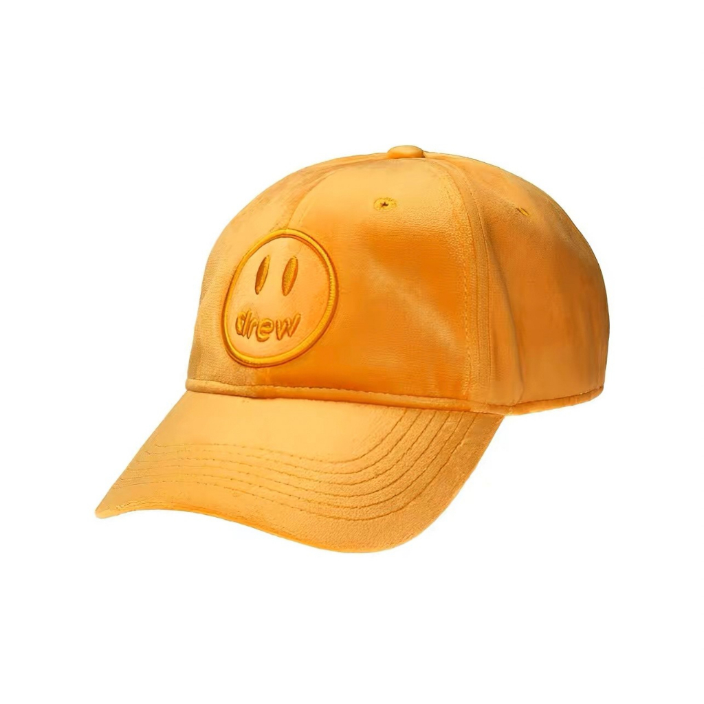 【吉米.tw】代購 Drew House 字母時尚 刺繡 棒球帽 男女同款 黃 MAR-