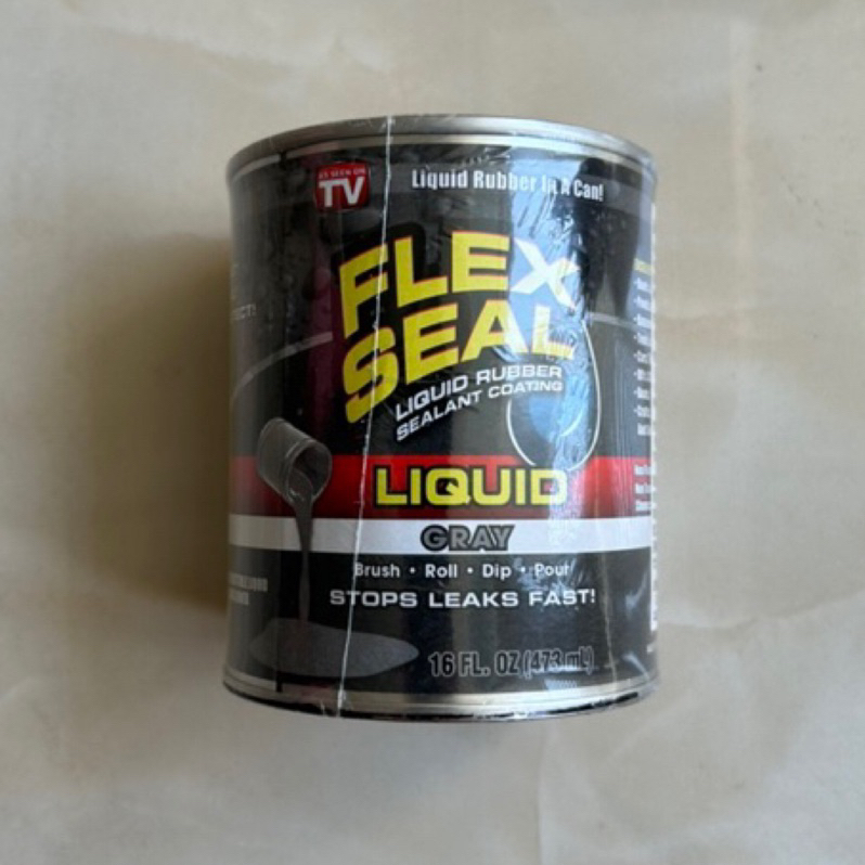 美國 FLEX SEAL 萬用止漏膠 (水泥灰) 16oz(473ml)