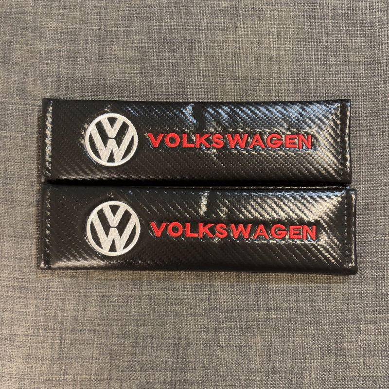 🔥現貨免運 99元一對🔥 福斯 VW 安全帶護套 安全帶護肩 碳纖維 卡夢 安全帶保護 Golf Tiguan Polo