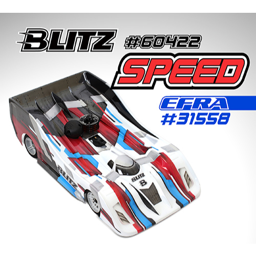 泰德 BLITZ 1/8平跑車 SPEED 1/8 透明車殼 60422