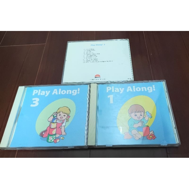 寰宇迪士尼美語-play along  CD*3片+1歌曲本合售