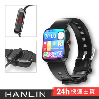 HANLIN-WBTX22 側鍵旋轉耳機手錶二合一 #運動模式/消息通知/心率監測/血氧參考 #健康管理 #運動