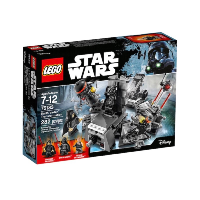 LEGO 樂高 75183 星際大戰Darth Vader Transformation