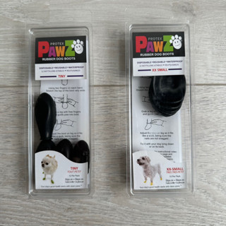 （免運）現貨*不用再等了 [臺灣公司貨原廠美國PAWZ天然橡膠寵物外出鞋套]