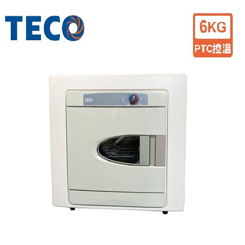 【TECO 東元】6公斤電力型乾衣機QD6566EW(樓層費另計)