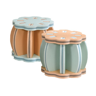 【PMU必美優】 EVA立體組裝雙色DIY椅子 超商取貨 EVA Chair