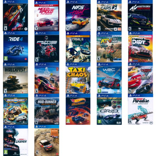 (現貨全新) PS4 賽車遊戲片 綜合賣場 極速快感 出賽準備 WRC 橫衝直撞 拉力賽車 賽車計畫 特技摩托賽