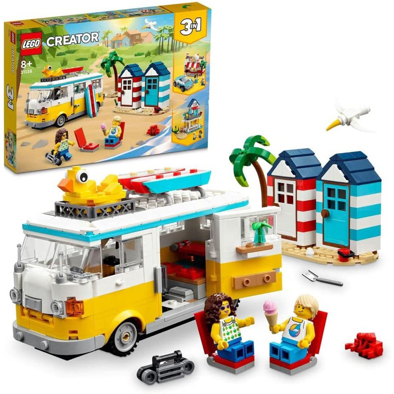 ||一直玩|| LEGO 31138 Beach Camper Van 海灘露營車
