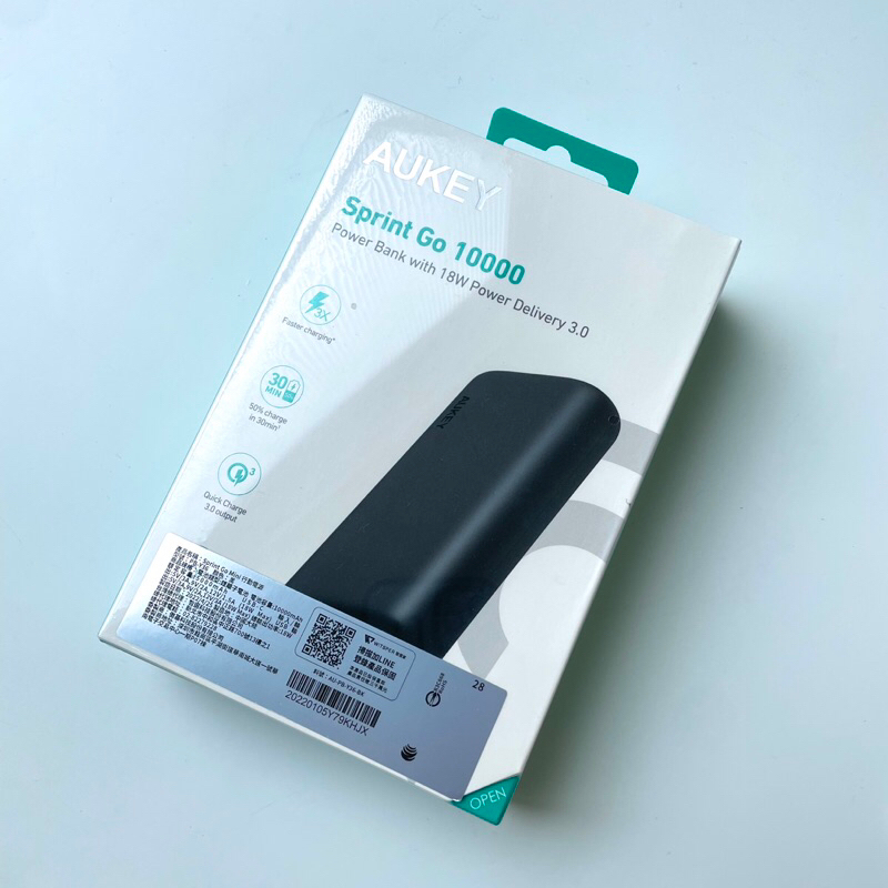 🫧AUKEY 🫧📲Sprint Go Mini (PB-Y36) 10000mAh PD快充 行動電源｜ QC PD ｜