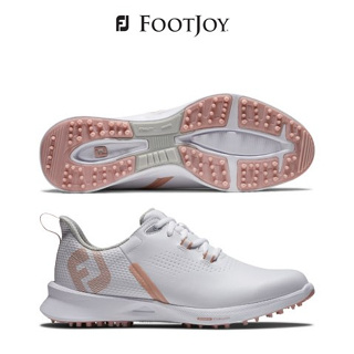 FootJoy W's FJ Fuel 女鞋(無釘) #92378 ,白/粉 無釘鞋