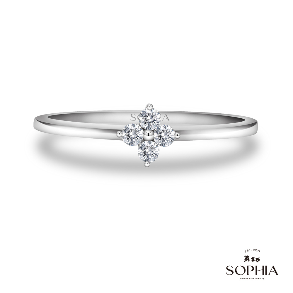 【SOPHIA 蘇菲亞珠寶】守候 14K金 鑽石戒指 ｜情人/閨密  線戒  送禮推薦