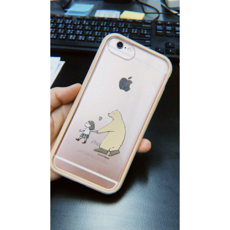 咻咻熊 犀牛盾手機殼iphone 7/8/6s皆適用