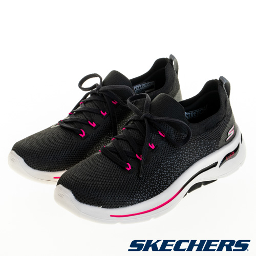 ★SKECHERS 女健走系列 GOWALK ARCH FIT - 124863BKHP