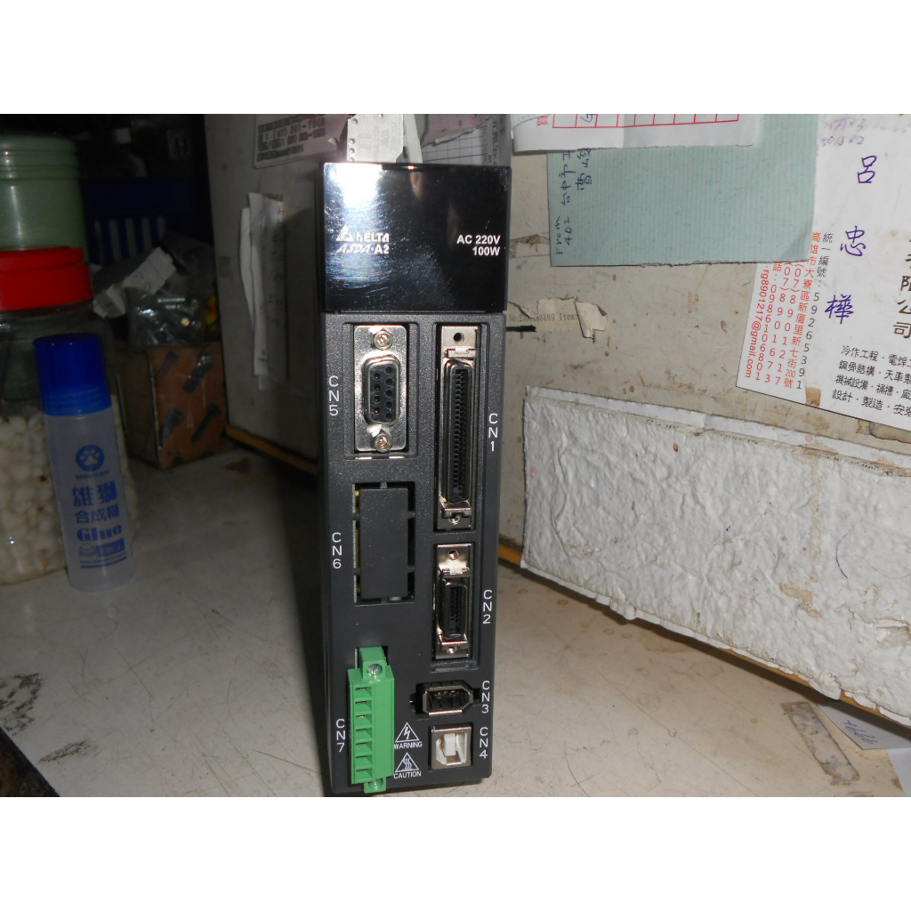 台達 DELTA 伺服驅動器 ASD-A2-0121-U  200-230V 100W 單相/三相 (H1)