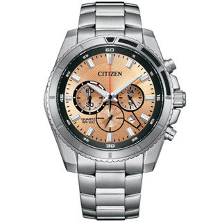 【聊聊甜甜價】CITIZEN 星辰 Chronograph系列 經典三眼計時腕錶 (AN8200-50X)