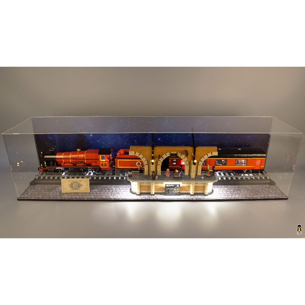 【WBS樂光創意】[不含積木] 76405 哈利波特 霍格華茲特快車 火車 專用防塵盒/展示盒/壓克力盒