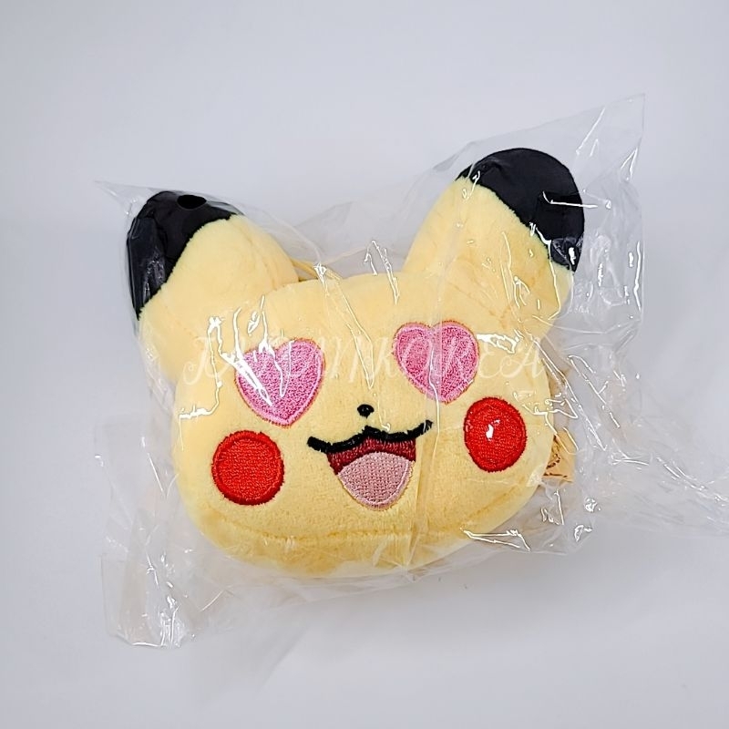 Baskin Robbins 韓國31冰淇淋聯名 萌萌愛心眼皮卡丘 寶可夢Pokemon 吊飾 書包識別掛飾 公仔 玩偶