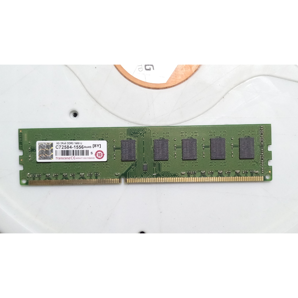 知飾家 二手良品 創見 DDR3-1600 8G 記憶體