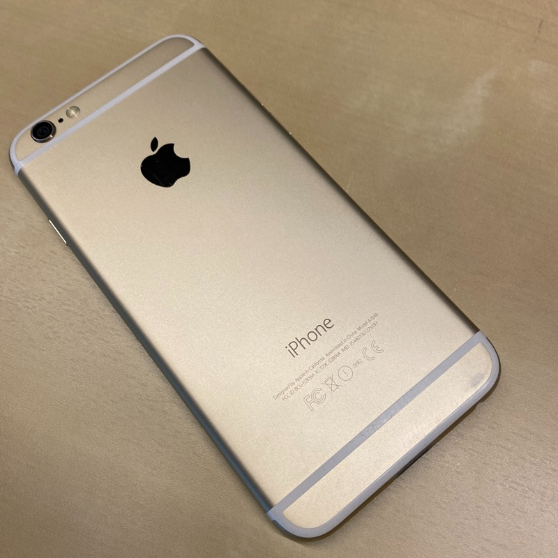 【二手特賣】iPhone 6  16G 金色 4.7寸(A1569),功能正常，附原廠全新外盒及保護貼