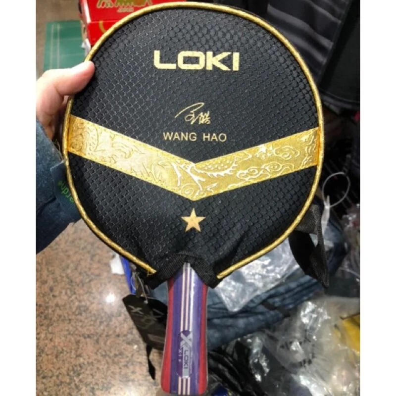 （羽球世家）奧運冠軍 LOKI 雷神 桌球拍套 半圓拍套 乒乓球拍套 便宜實用