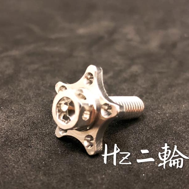 五芒星 白鐵螺絲 M6*15 星形 星型 大頭螺絲 大牌螺絲 車牌螺絲 派大星 M6 15mm 304不鏽鋼 非POSH