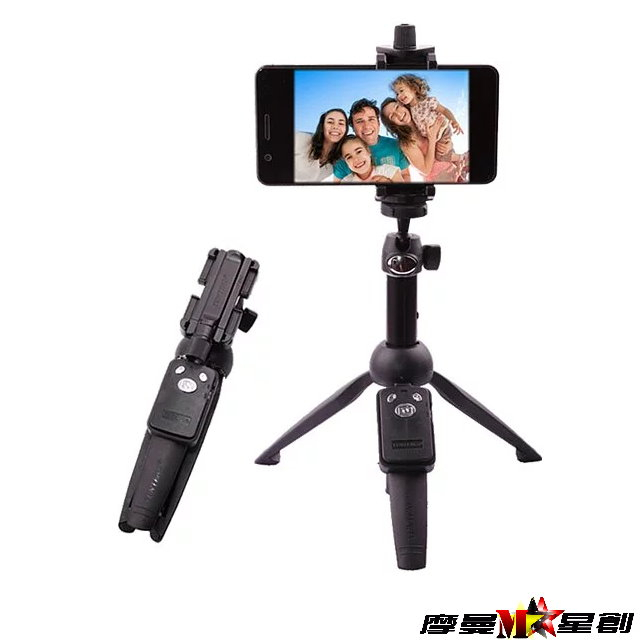 【雲騰】9928相機/手機三角腳架 伸縮自如 藍芽遙控拍照 輕巧方便攜帶 三腳架+自拍桿