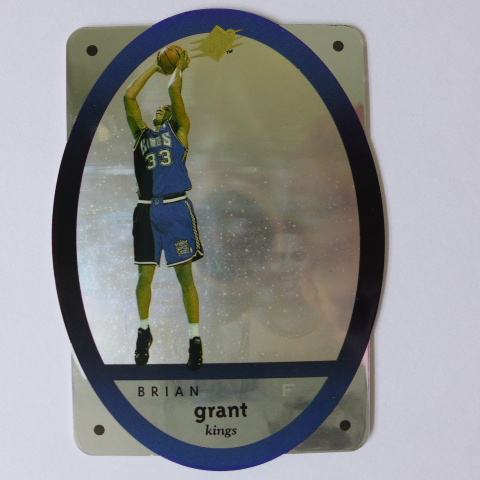 ~ Brian Grant ~ NBA球星/布萊恩·格蘭特 1995-96年SPX.雷射動畫卡