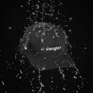 流線科技釣魚帽 黑 Flu-Tech Hat【Jangler】(180 Flexfit Delta 遮陽鴨舌帽子)